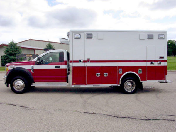 Crystal Lake FD ambulance