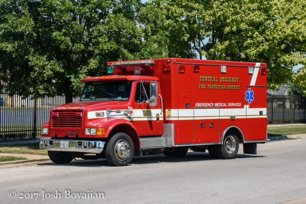 Central Stickney FPD Ambulance 908