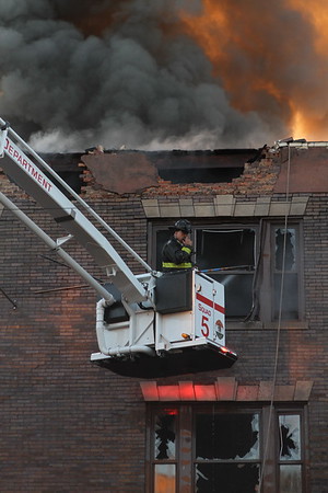 Chicago FD Squad 5 at work