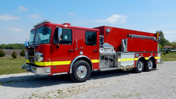 new 3,000-gallon tanker for the Fox lake FPD