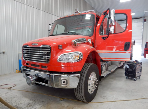 Freightliner fire truck