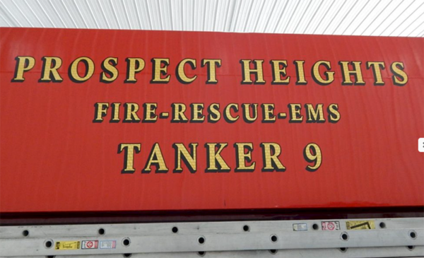 Prospect Height Fire District Tanker 9