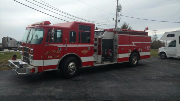 East Joliet FPD fire engine
