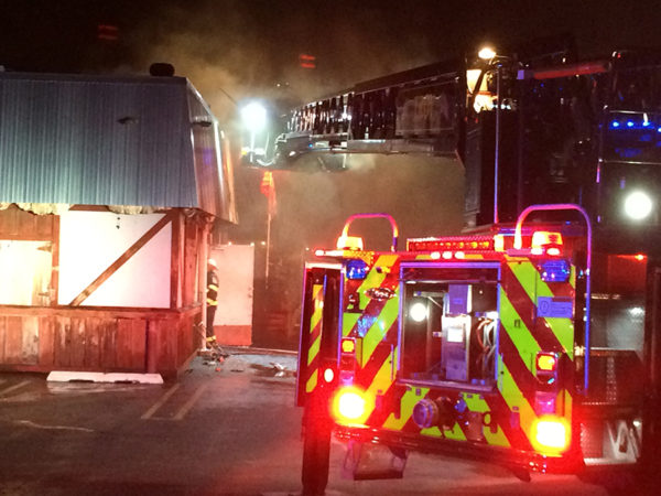 Skooters Roadhouse fire in Shorewood