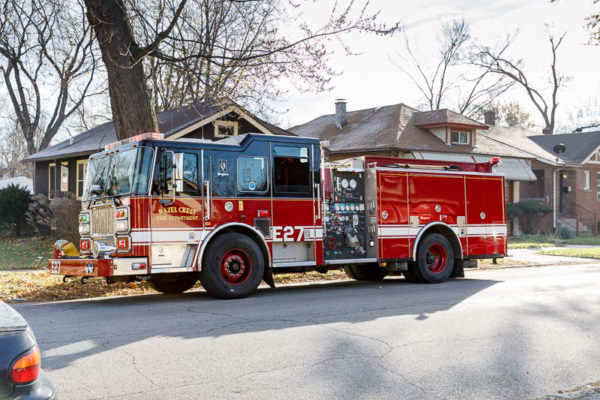 Hazel Crest FD Fire engine