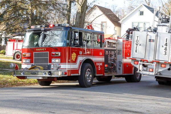 Harvey FD Fire engine