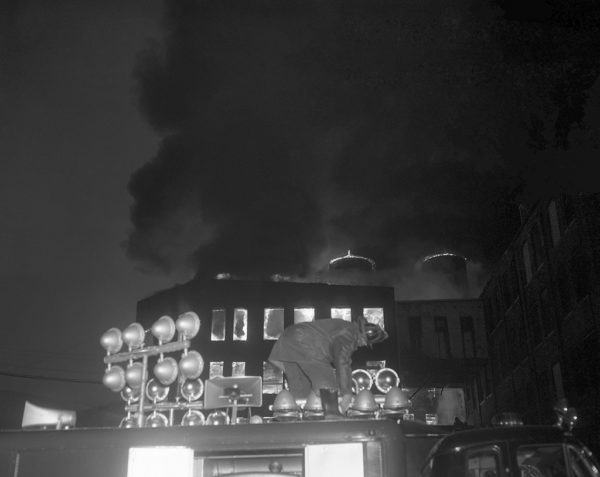 massive fire in Chicago in 1966