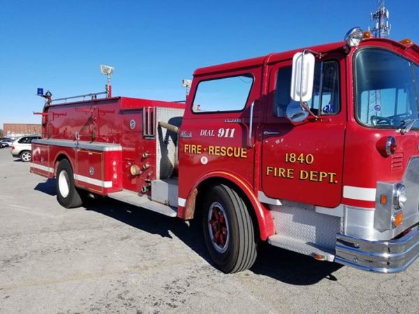 Former Lynwood, IL Mack CF fire engine for sale