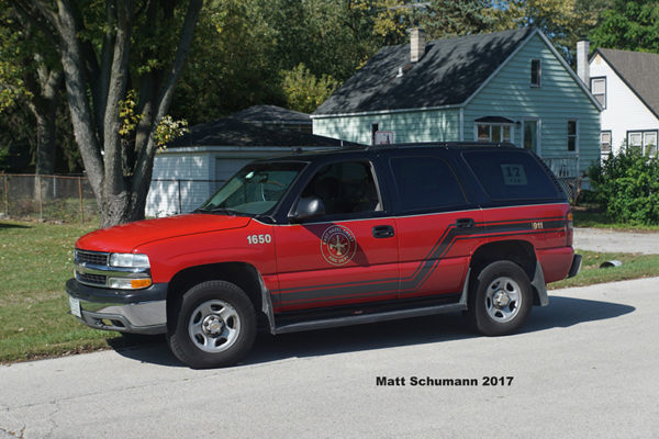 East Hazel Crest FD Car 17 