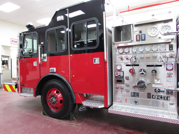 new E-ONE fire engine for the Chicago Fire Department