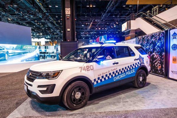 New design for Chicago police cars introduced in 2018