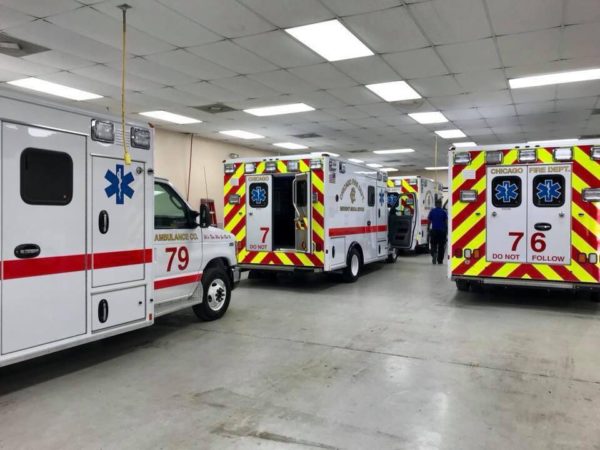 new ambulances for Chicago