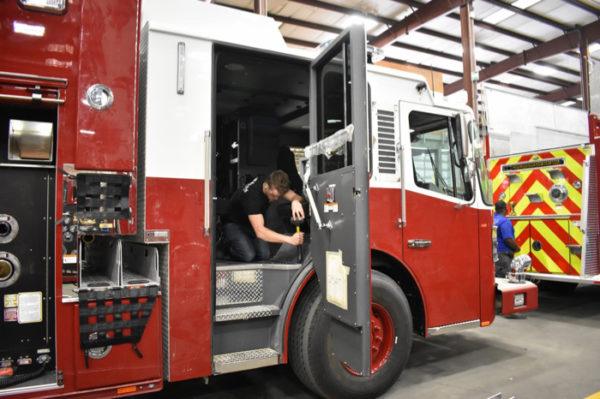 fire engine being built for the East Joliet FPD