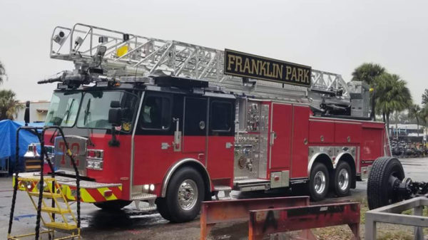 new fire truck for the Franklin Park FD