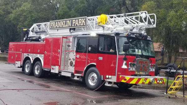 new fire truck for the Franklin Park FD