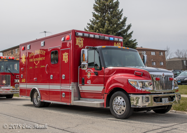 Oak Forest FD Ambulance 40
