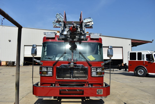 fire truck being built for the Champaign FD
