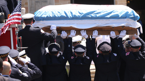 CFD FF/EMT Juan Bucio's funeral