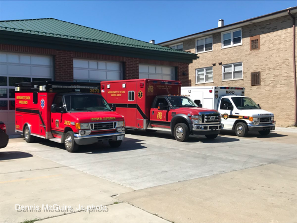 Merrionette Park FD ambulances