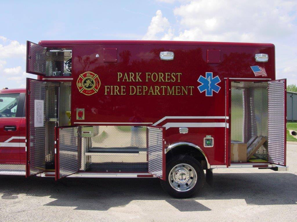 Park Forest FD Ambulance 61
