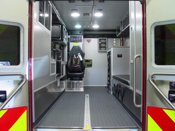 new ambulance interior