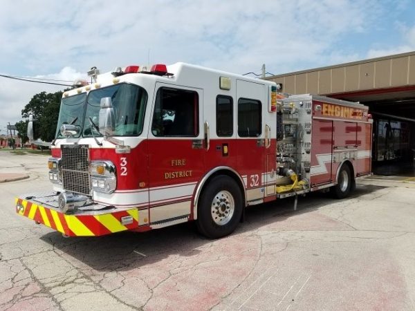 2003 Spartan Gladiator Crimson pumper for sale