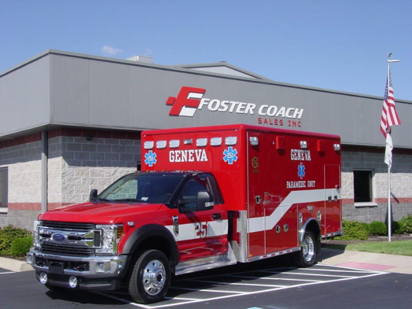 New ambulance for the Geneva Fire Departmen