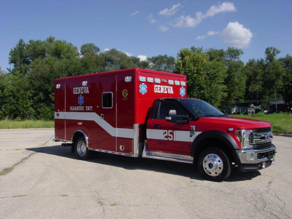 New ambulance for the Geneva Fire Departmen