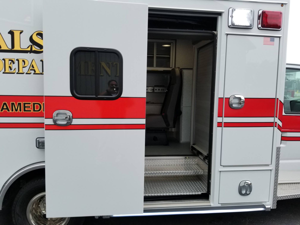 new 2018 Road Rescue Type III ambulance for the Alsip Fire Department