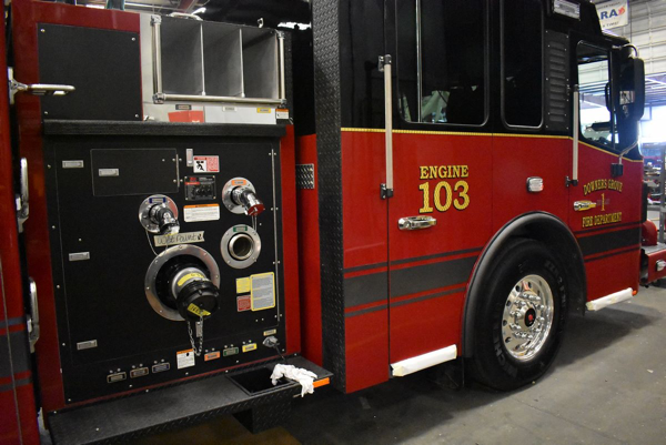 new Downers Grove FD Engine 103