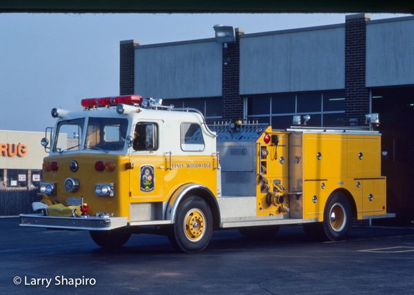 vintage Pirsch fire engine