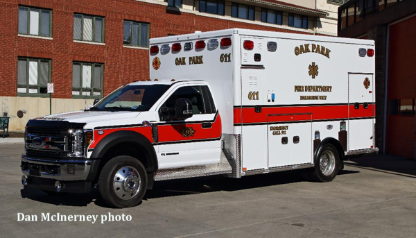 Oak Park FD Ambulance 611