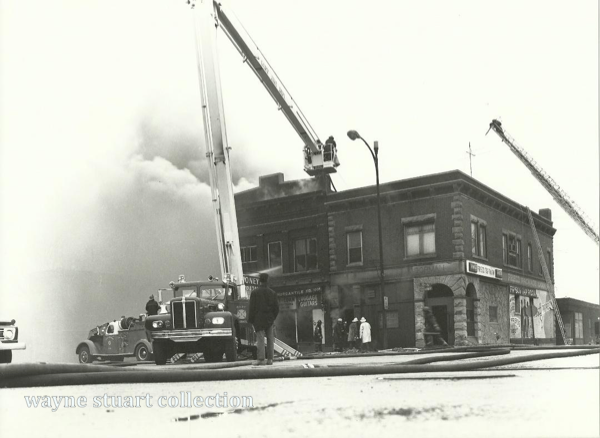 1960s major fire in Gary Indiana