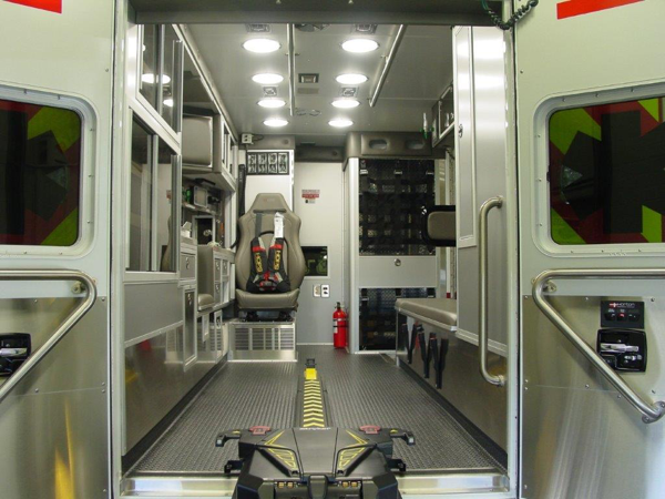new ambulance interior 