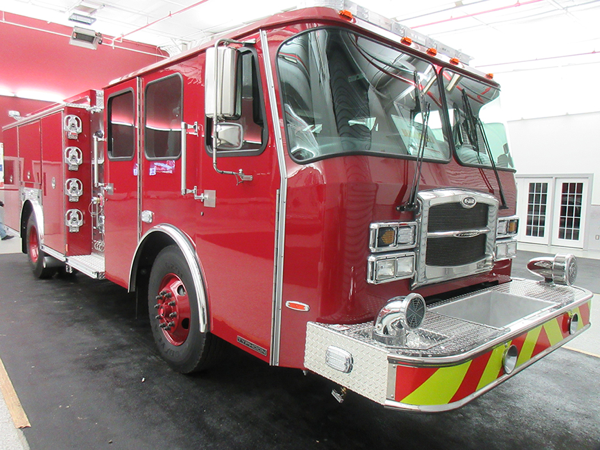 New E-ONE fire engine for the Beach Park FD in Illinois