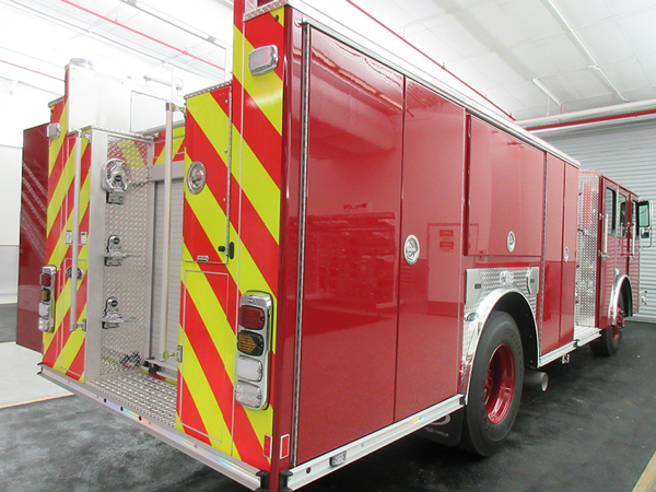 New E-ONE fire engine for the Beach Park FD in Illinois