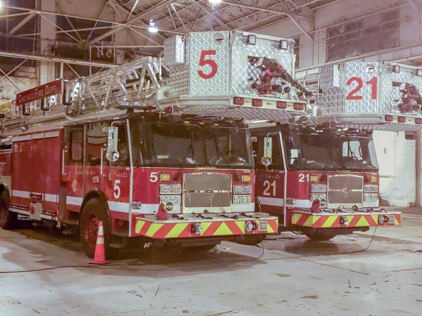 New tower ladders for Chicago FD
