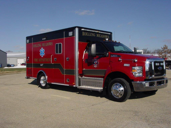 New ambulance for the Rolling Meadows FD