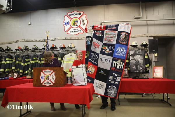 retirement gifts for Wauconda FD DC Ed Dagdick