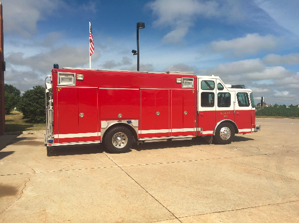 Marengo FPD in Illinois purchased a used E-ONE heavy rescue squad