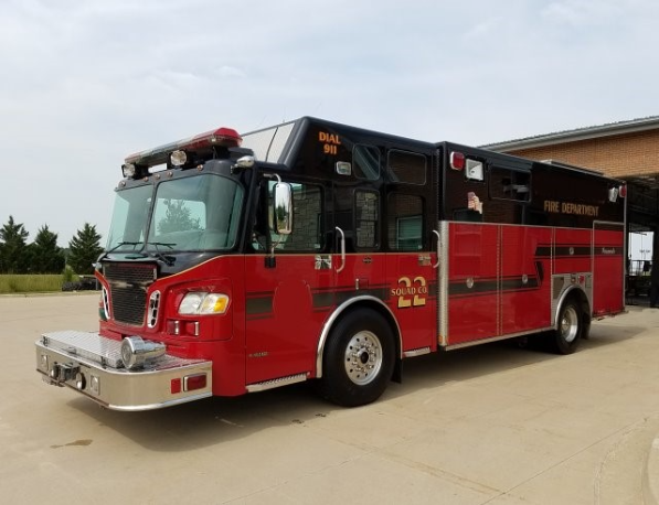 2006 Marion Spartan heavy rescue Spartan Gladiator Evolution chassis