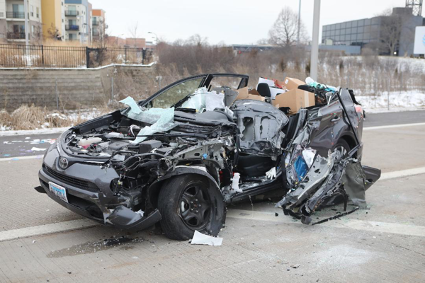 aftermath of car crash