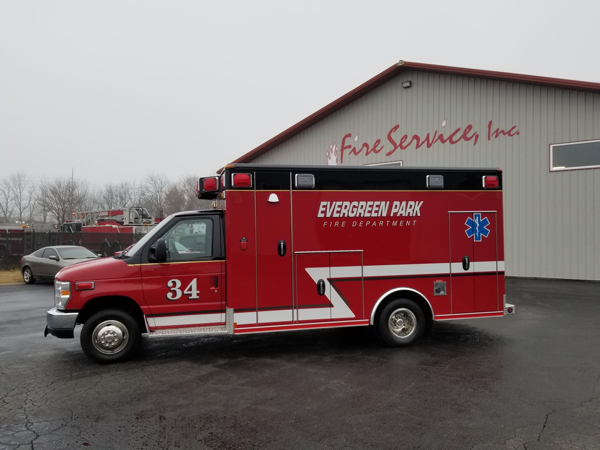 Evergreen park FD Ambulance 34