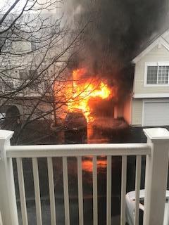 Townhouse fire at 1702 Sienna Court in Wheeling IL 3/15/19