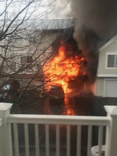 Townhouse fire at 1702 Sienna Court in Wheeling IL 3/15/19