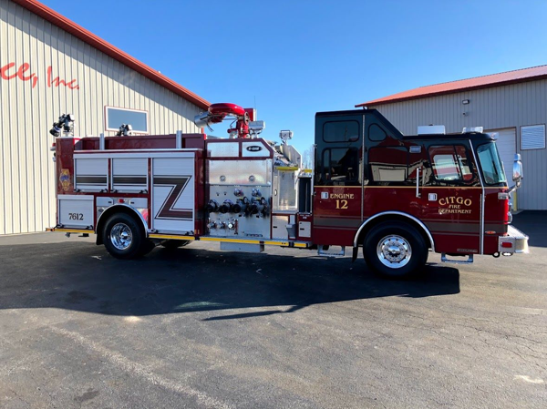 E-ONE industrial fire engine for the Citgo Petroleum Company in Lemont 