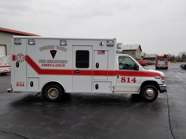 Forest View FD Ambulance 814
