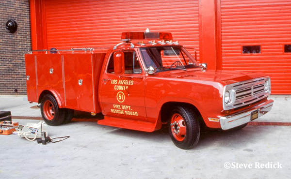 Restored LA County Squad 51 from the TV show Emergency!