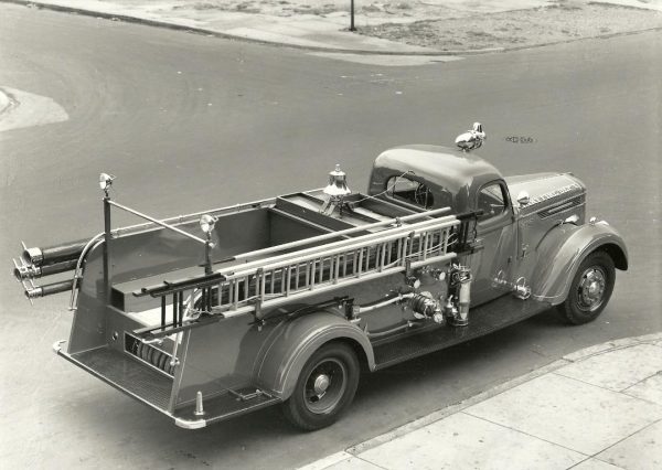 1940 International fire engine from Gary Indiana