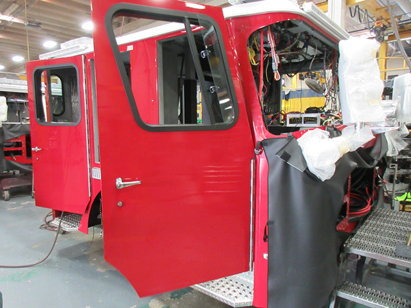 E-ONE fire truck being built so 142568